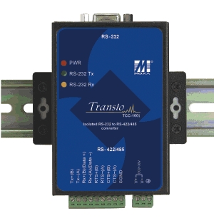 RS-232 to RS-422/485 external converter 16kV protection