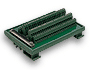 100pin SCSI-II termination board DIN rail
