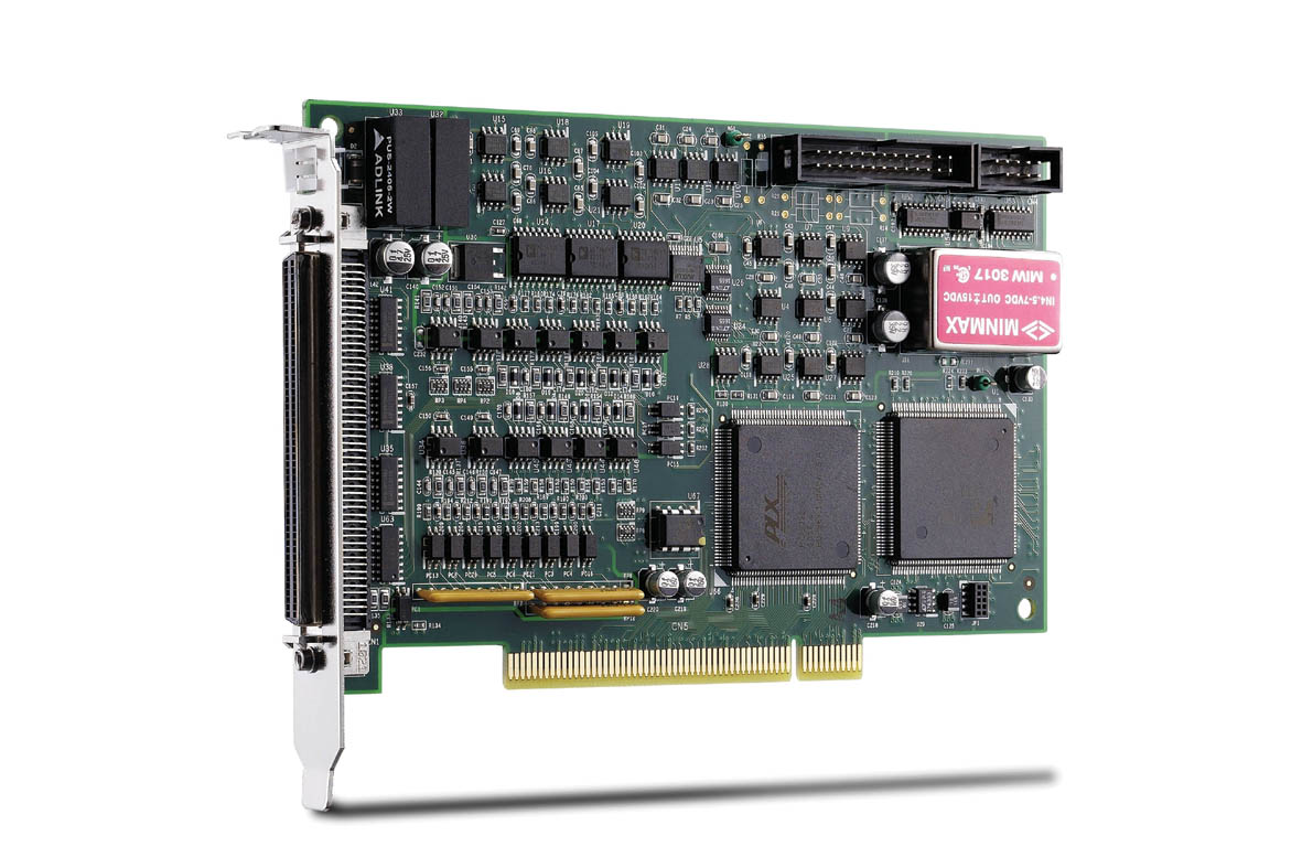 6-CH Quadrature Encoder and Multi-function IO Card