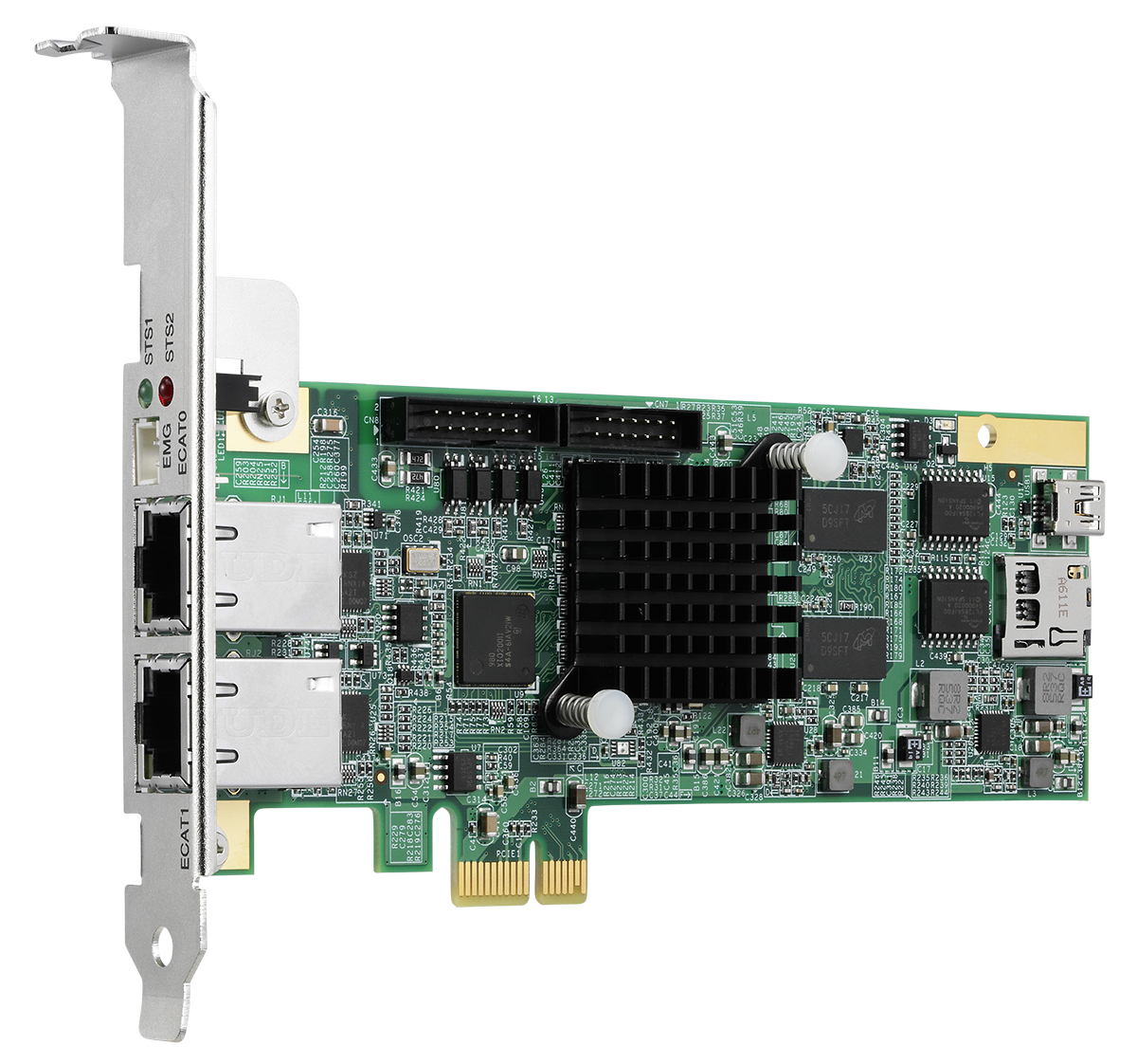 PCIe*1 16-axis EtherCAT Master Motion Controller