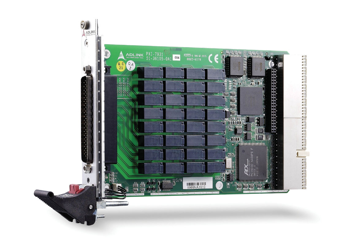 PXI cPCI 3U 32*Chan 2 Form C 4x8 Relay Card