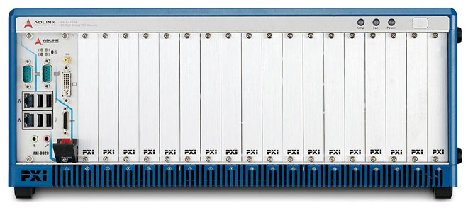 3U 19-Slot Smart PXI Chassis with 600WAC