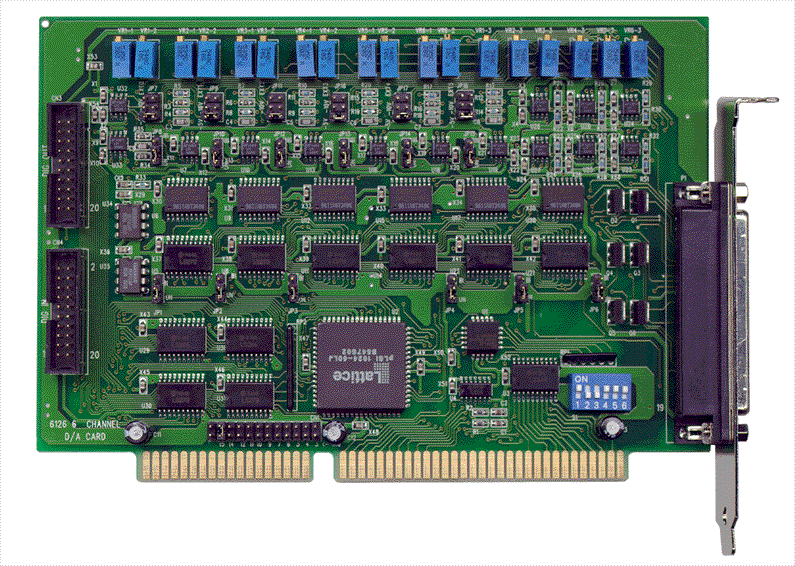 6 DA Card 12bit 15kS/s 16/16TTL DIO