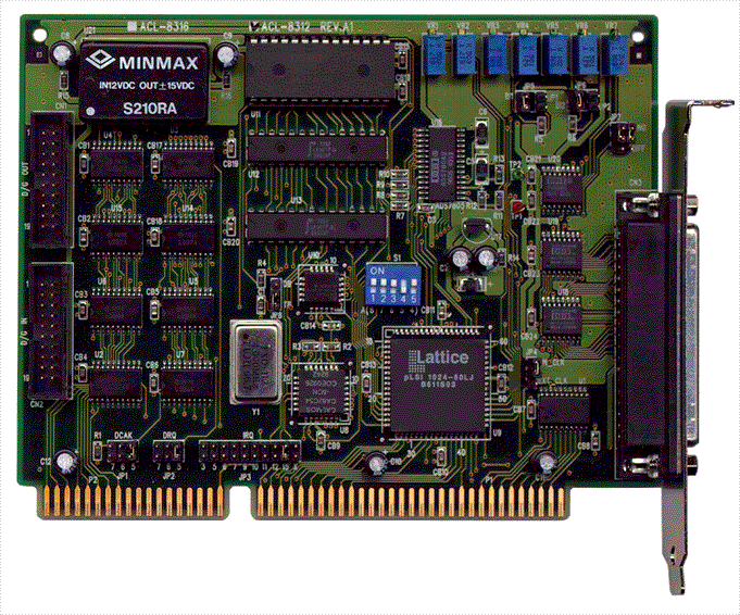 AT AD Card 100kS/s 12bit 16SE/8DI 1k FIFO