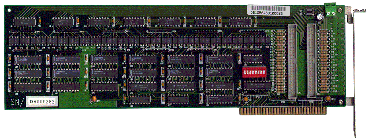 Isolated 48 DO PC Card ext. power supply +5 - +24V