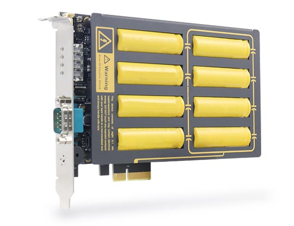 Supercapacitor-based Uninterruptible 2500J (Ws) Power Backup