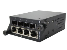1G*4 SFP and 4*1000TX slot module IEC-61850