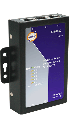 Industrial Lite-Managed 5*10/100TX Switch