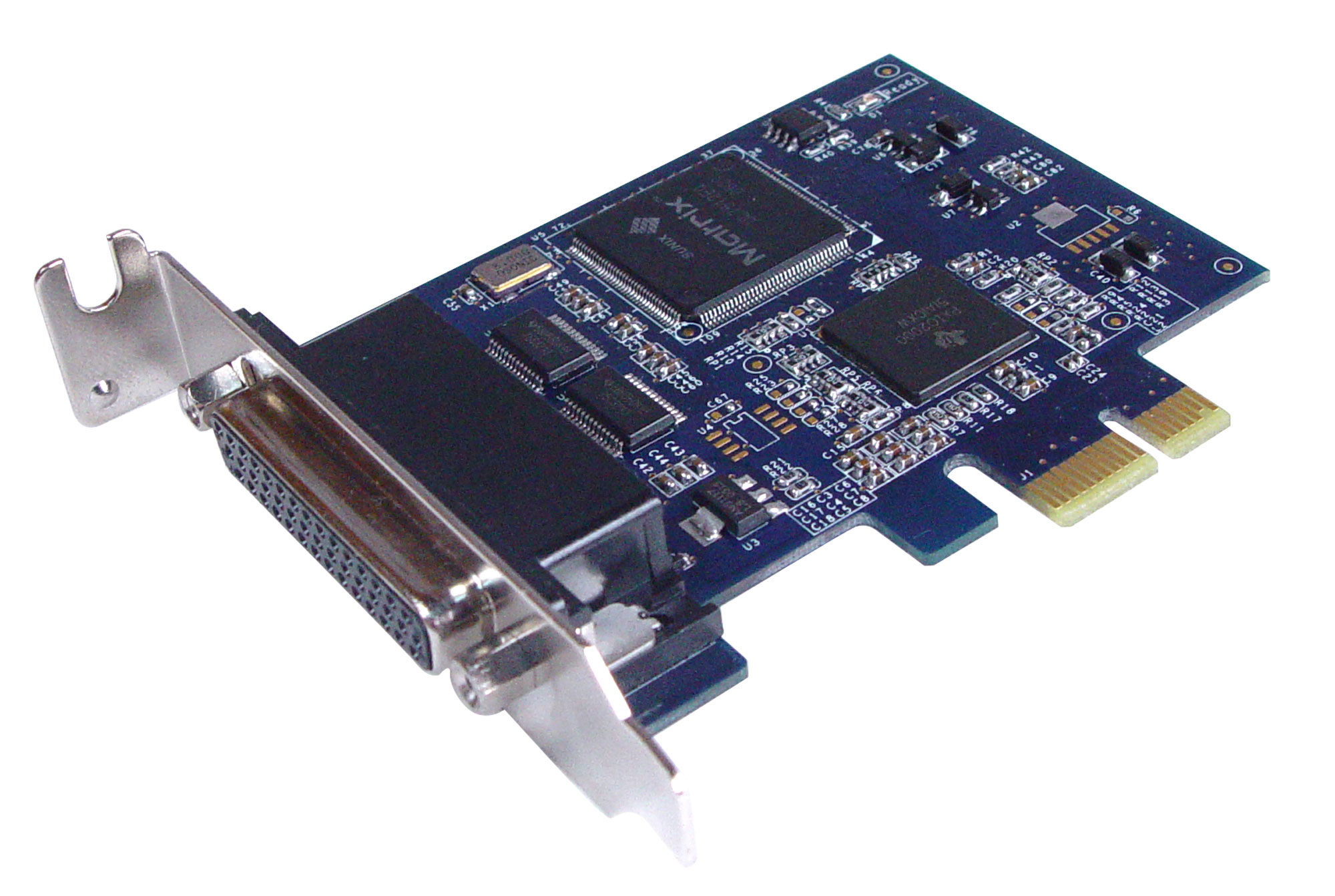 PCIe 2*RS422/485 isolated professional Card