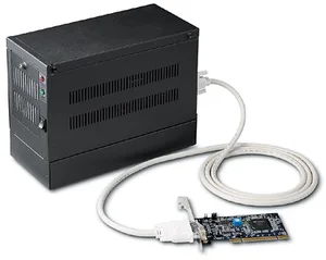 PCI Extension Box 4 Free Slots Complete Set