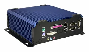 Fanless Embedded Controller w/Cel M CPU Box PC