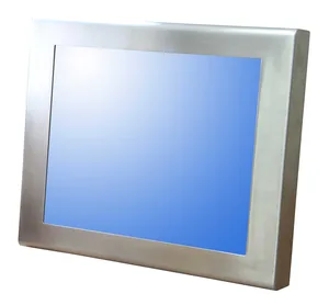 17" SXGA Ultra Slim Cel. M Stainless Steel Fanless Panel PC