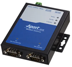 Modbus TCP to 2* Modbus RTU/ASCII gateway