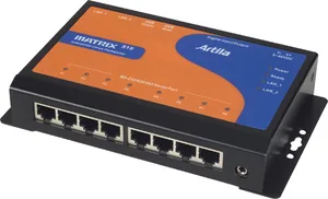 ARM-9 400MHz 64RAM Web Serv. 2*LAN 8*RS232/485 2*USB 5*GPDIO