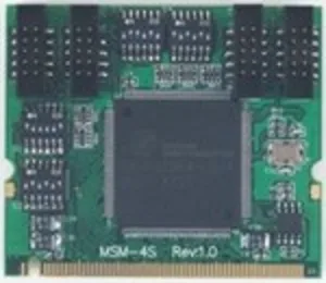Mini-PCI 4-port RS232/422/485 module