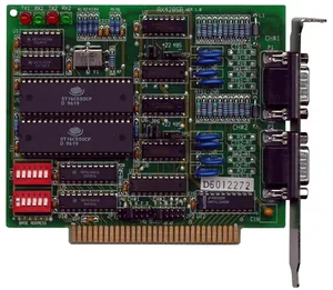 RS422/485, 2-port with 16550UART