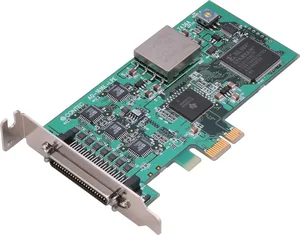 PCIe Low Profile DA 100kS/s 16 Bit 16 CH + 4*DI + 4*DO + Cou