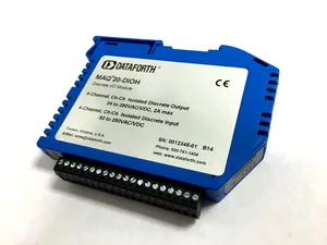 DIN Rail 4/4 chan digital IO out AC load MAQ20 module