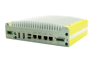 Core i3/i5/i7 Fanless In-Vehicle System QM77 4*GbE HDD-Tray