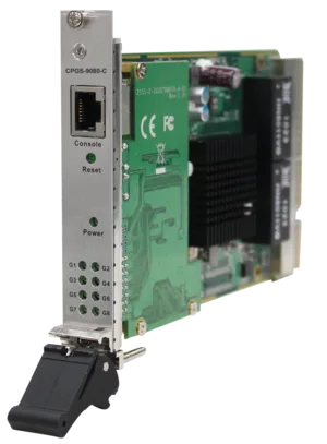 cPCI 3U Industrial Managed 8*1000TX Switch Card EN50155