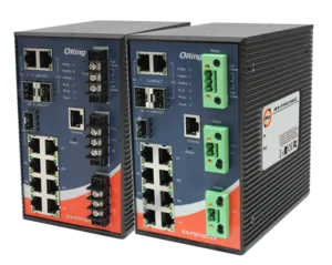 Managed 7*1000TX+3*SFP Switch 230V EN50155 IEC-61850