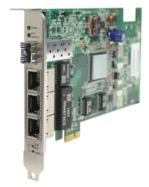 PCIe Industrial 1*1000SFP 3*1000TX Switch Card