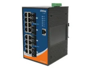 Industrial Managed 20-port 16*1000TX 4*100FX MM Switch