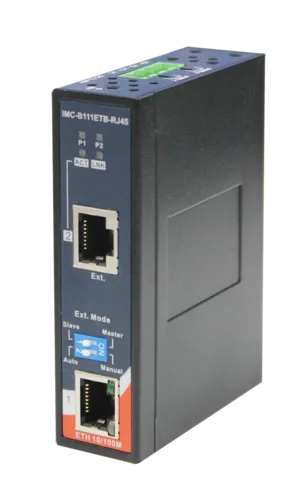 Industrial Media Converter 1*100TX Extender 300m RJ45