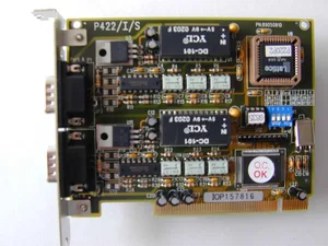 PCI 2-port ground isolated RS422 / RS485 Card