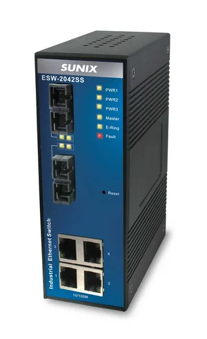 Industrial Lite-Managed 4*TX 2*FX SM Switch
