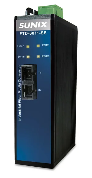 RS-485 to Fiber SC/ST media converter