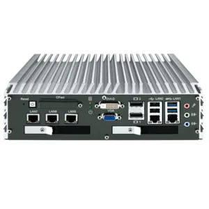 Ivy-Bridge i3/i5/i7 Fanless Barebone System 2*GbE