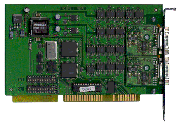 2-Port Isolated RS232 Card, max 115kBd, max 2kV