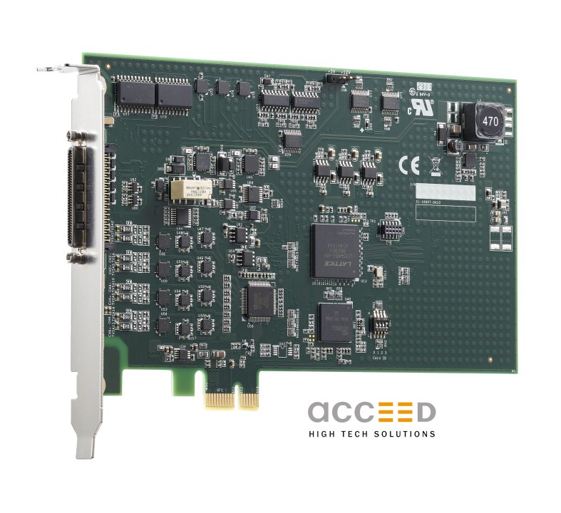 PCIe-9146/9147: Simultaneous data acquisition with PCIe cards